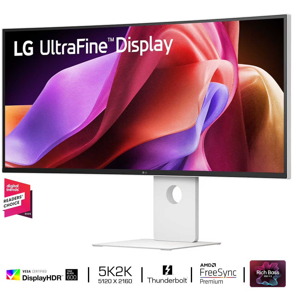 LG UltraFine 40U990A-W 5K2K 40" WUHD (5120x2160) 120Hz 5ms GtG Nano IPS Gaming Monitor
